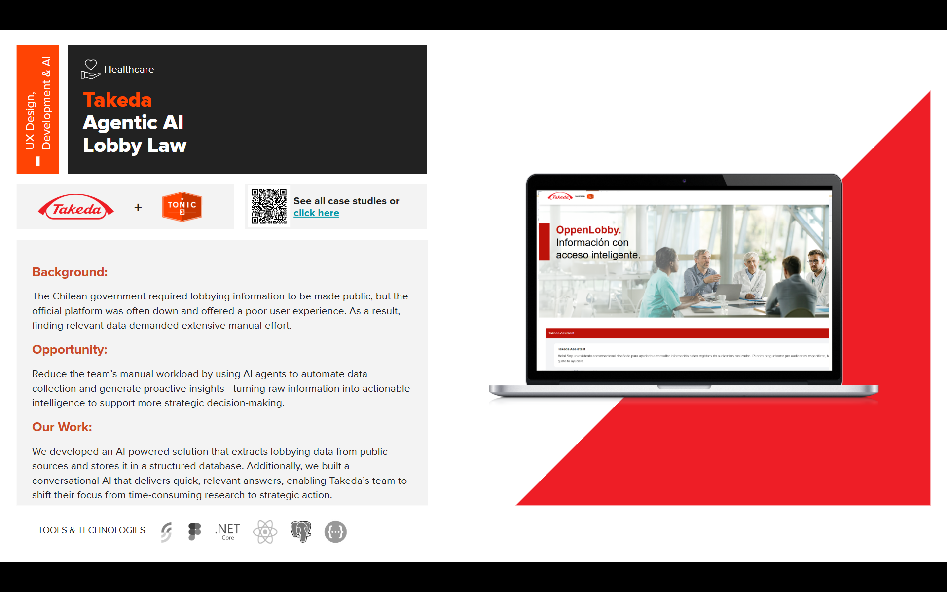 Takeda case study - agent AI lobby law