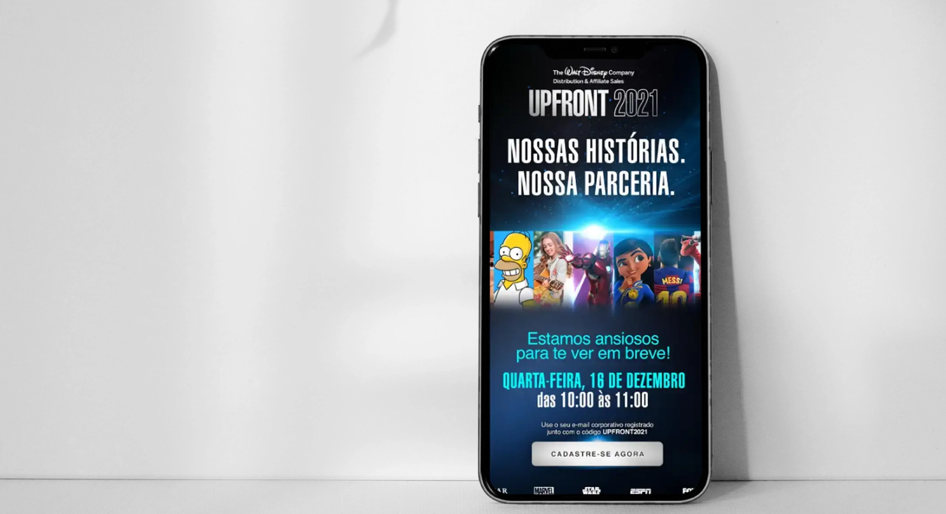 Disney Upfront Virtual Event Platform